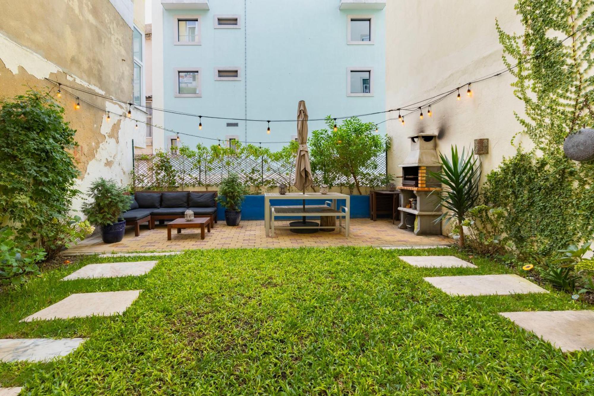 Lisbon Intendente Terrace Apartment With Bbq Exterior foto